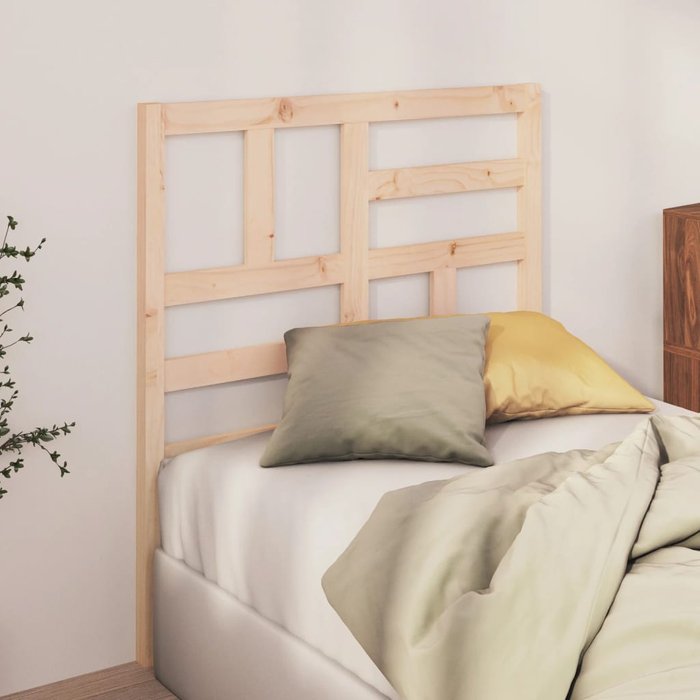 Cabecero 106x4x104 cm madera maciza de pino