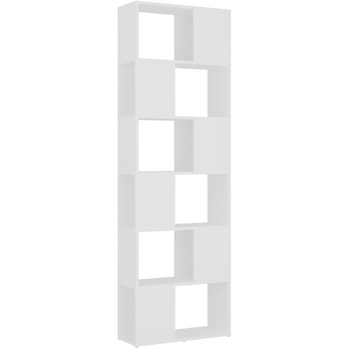 Estantería divisor de espacios blanco 60x24x186 cm – comfortxl