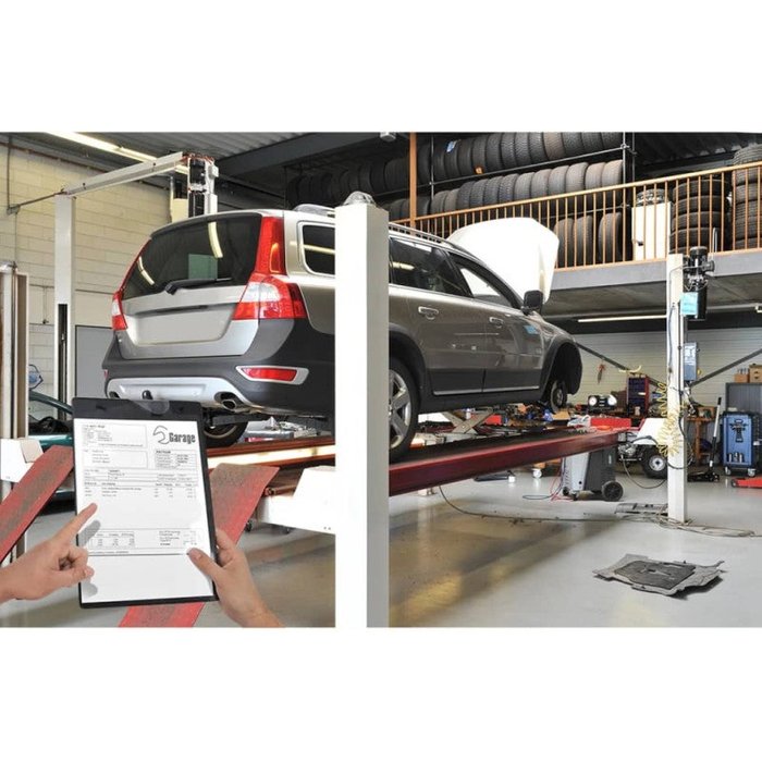 Carpeta de taller mecánico, 10 unidades negras, 580040 v7863 unico / negro