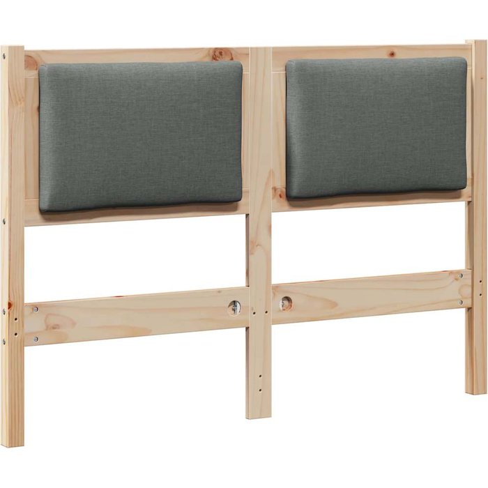 Cabecero cama - mueble cabecero otro marrón 120 cm madera maciza de pino