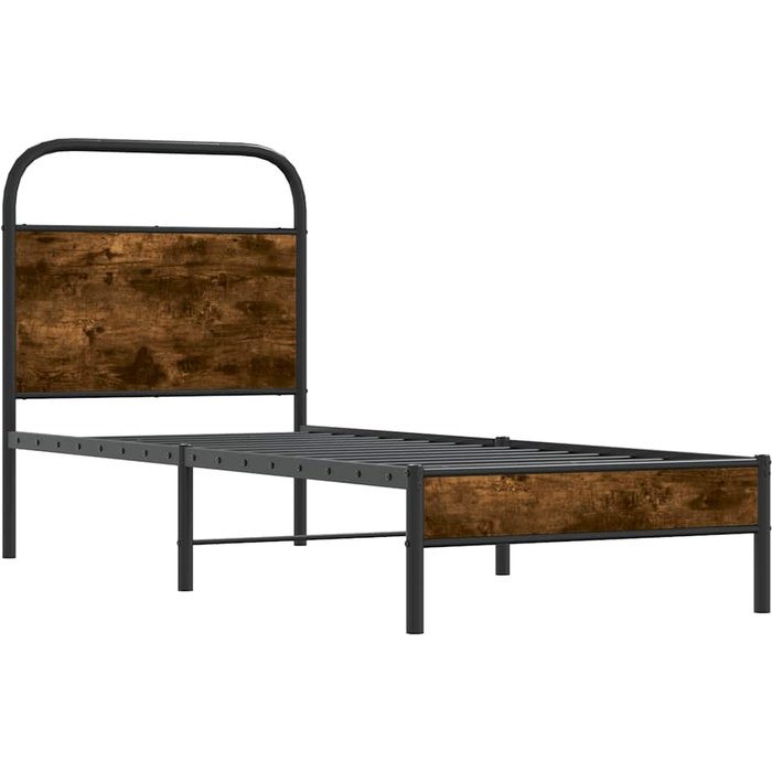 Maison exclusive - estructura cama sin colchón 75x190 cm madera contrachapada