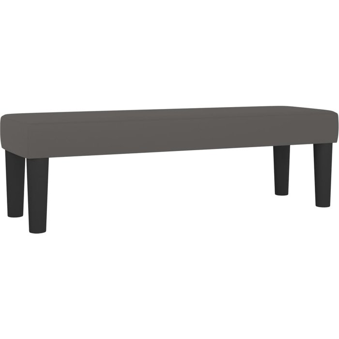 Banco/banco gris 100 x 30 x 30 cm sintético 02_0010545