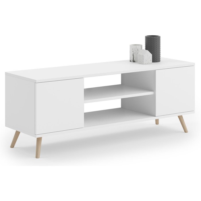 Armario rtv 135 cm blanco escandinavo