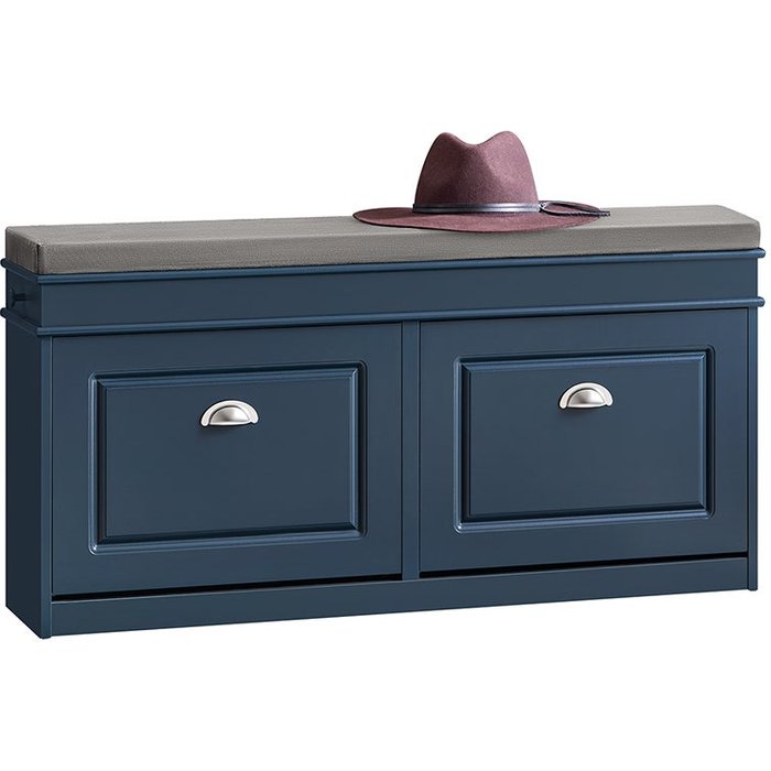 Zapatero banco con 2 puertas abatibles fsr64-b sobuy es