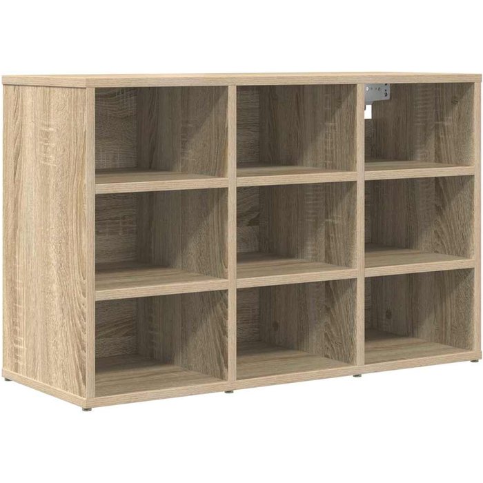 Zapatero roble sonoma 77.5 x 30 x 51 cm madera contrachapada - comfortxl