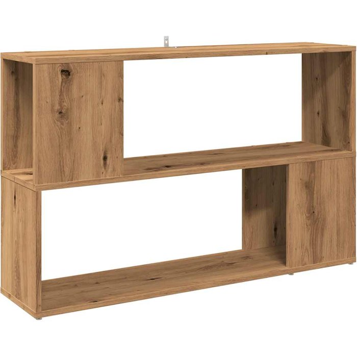 Estantería madera de ingeniería roble artisan 100x24x63 cm – comfortxl