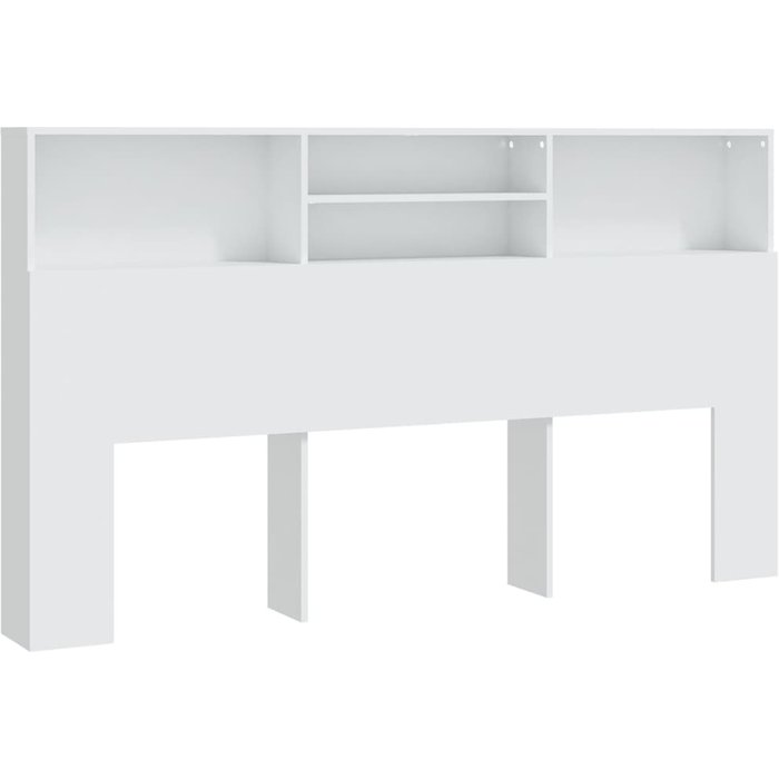 Cabecero cama mueble cabecero - blanco 180x19x103,5 cm