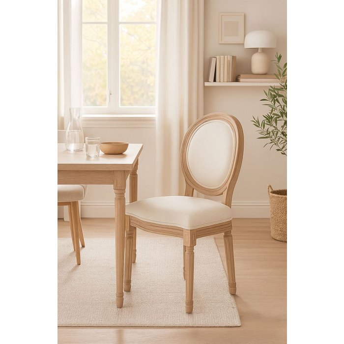 Regalos miguel - sillas comedor - silla palace - crema
