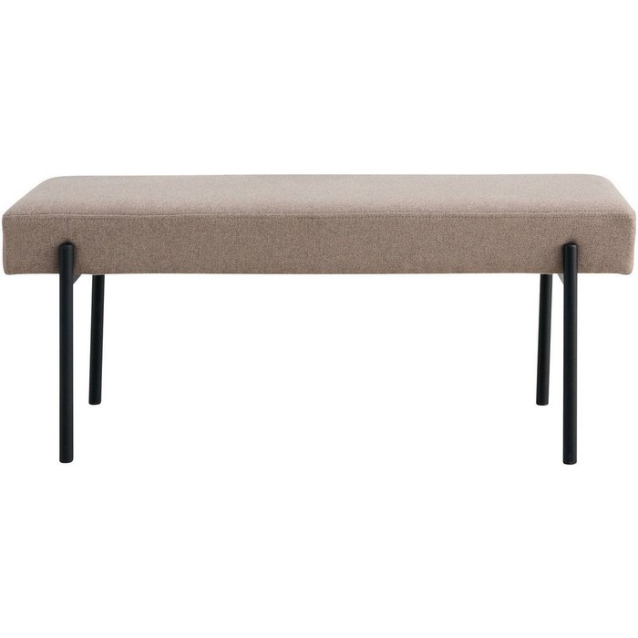 Banco swindon, tejido, beige, seven design