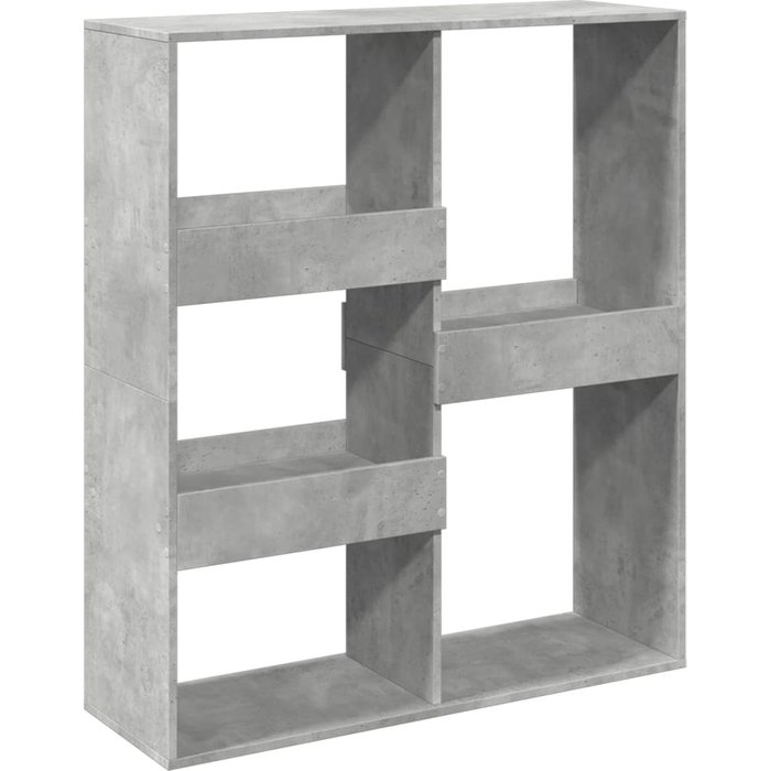 Separador de ambientes madera gris hormigón 100x33x115 cm – comfortxl