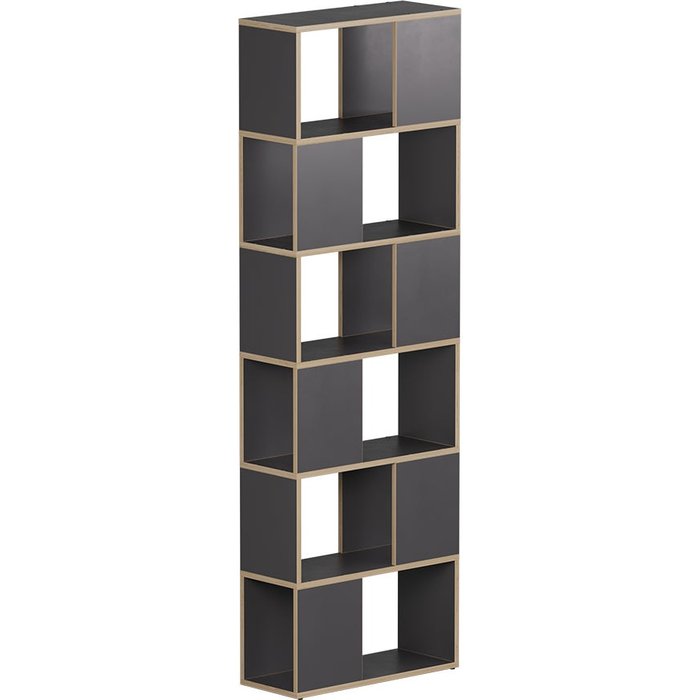 Vicco separador de ambientes eneos, antracita/roble, 60 x 186 cm