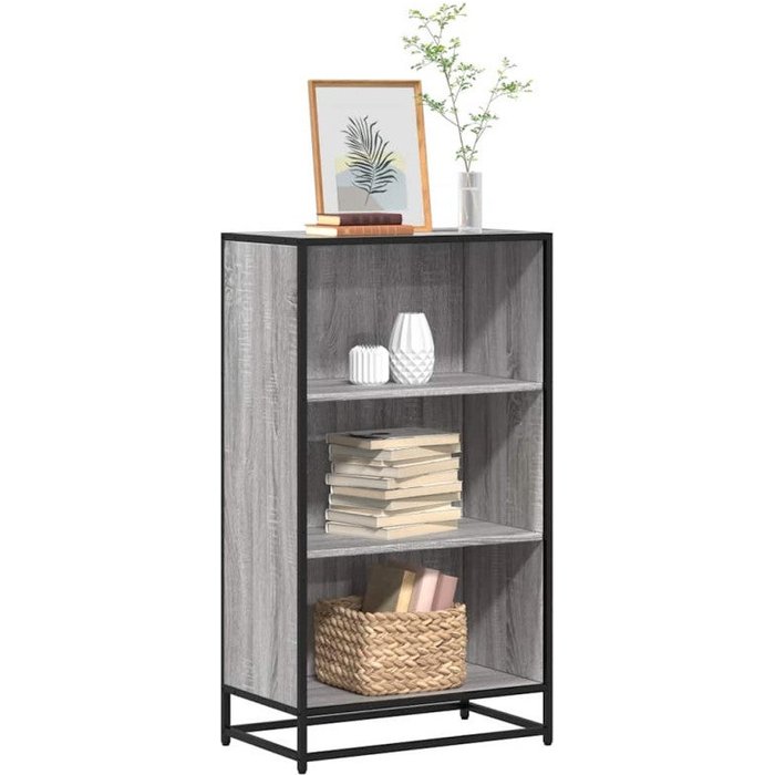 Estantería madera ingeniería gris sonoma 60x35x107,5 cm vidaxl