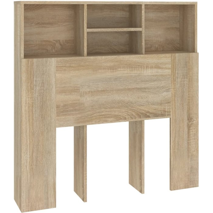 Cabecero cama mueble cabecero - roble sonoma 100x19x103,5 cm