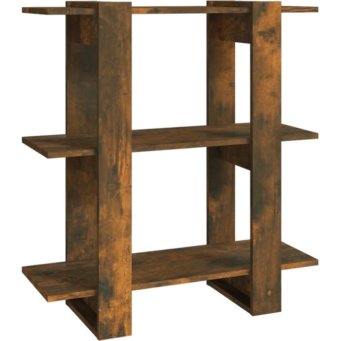 Estantería/divisor de espacios color roble ahumado 80x30x87 cm – comfortxl