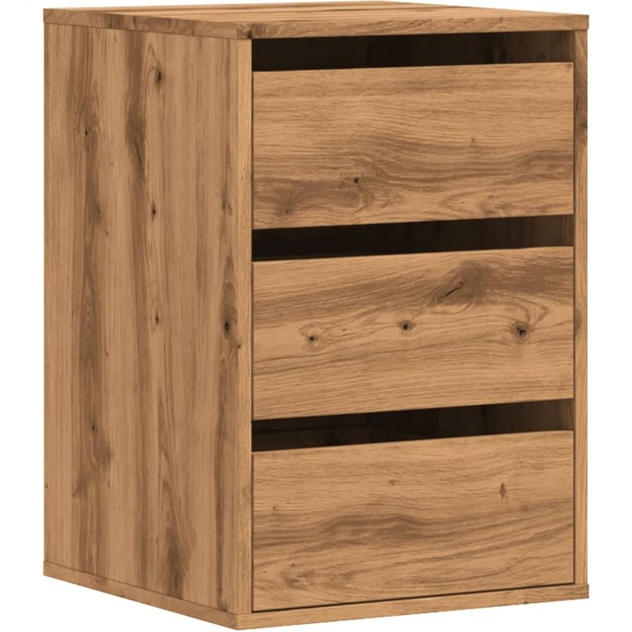 Cómoda esquinera de contrachapado blanco 40x41x58 cm - comfortxl