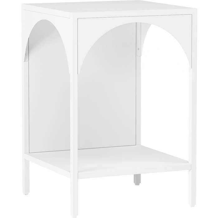 Estantería de acero independiente 52 x 35 x 35 cm blanco 03_0006946