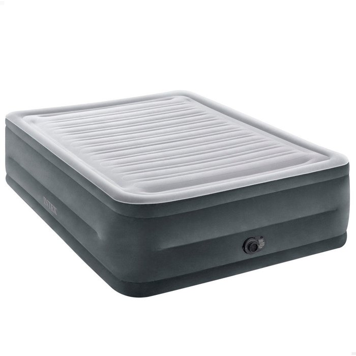 Colchón hinchable intex dura-beam deluxe comfort-plush 152x203x56 cm