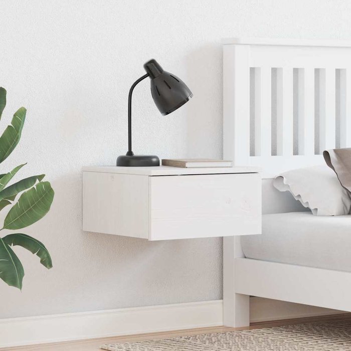 Maison exclusive - mesita de noche 2 pcs 37 x 35 x 18,5 cm madera maciza de pino