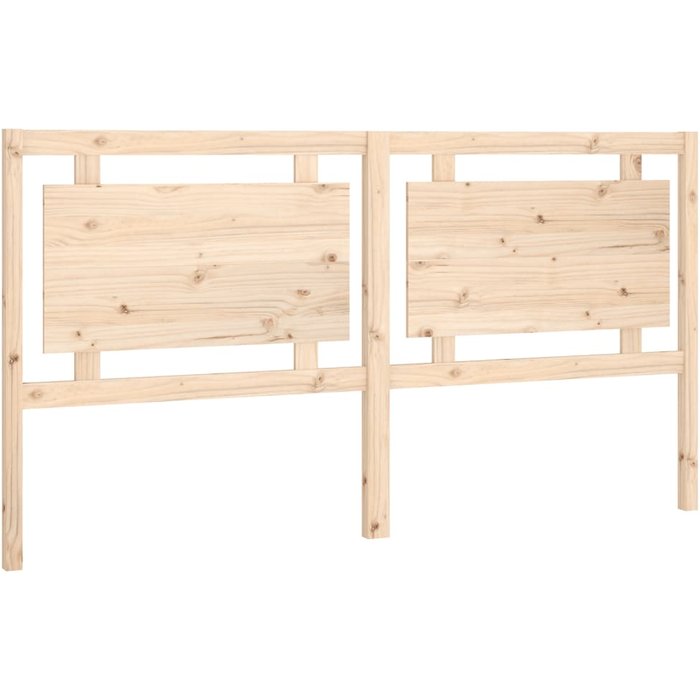 Cabecero de cama - mueble cabecero madera maciza de pino 185,5x4x100 cm