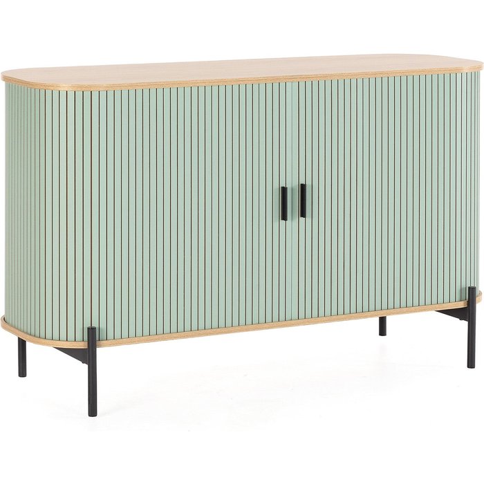 Aparador mónaco 2 puertas color azul