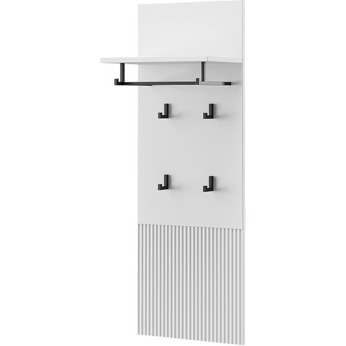 Vicco perchero de pared eliza, blanco, 43 x 120 cm