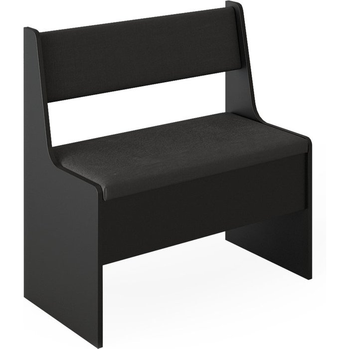 Vicco banco de comedor roman, negro, 41.5 x 76.6 cm