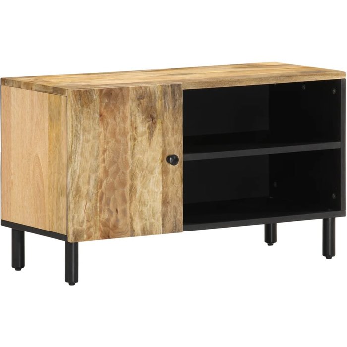 Maison exclusive - mueble de tv madera maciza de mango 80x31x46 cm