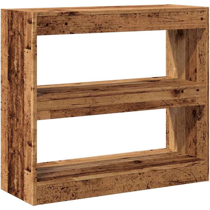 Estantería/divisor de espacios madera antigua 80x30x72 cm – comfortxl