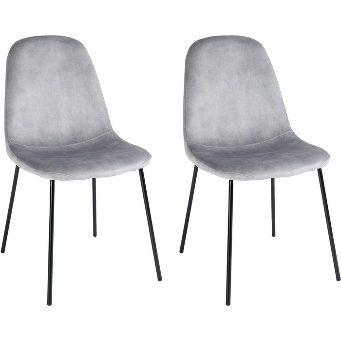 Pack de 2 sillas gina grises