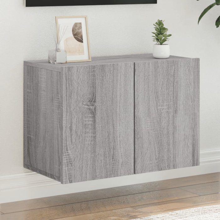 Maison exclusive - mueble para tv de pared gris sonoma 60x30x41 cm