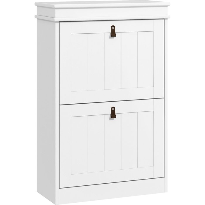 Zapatero homcom mdf blanco 54x24x82.5 cm 837-419v80wt