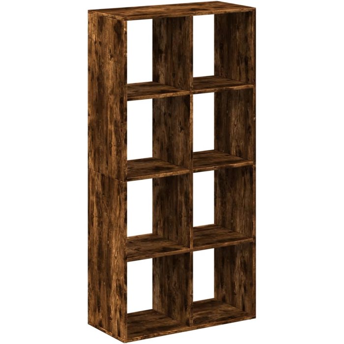 Librería divisora madera roble ahumado 69,5x29x137,5cm – comfortxl