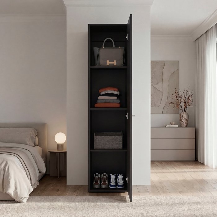 Home dreams m4 - 1-door wardrobe cabinet (wenge)