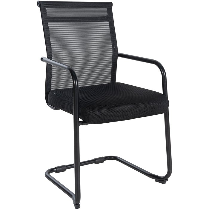 Silla de visita denny negra