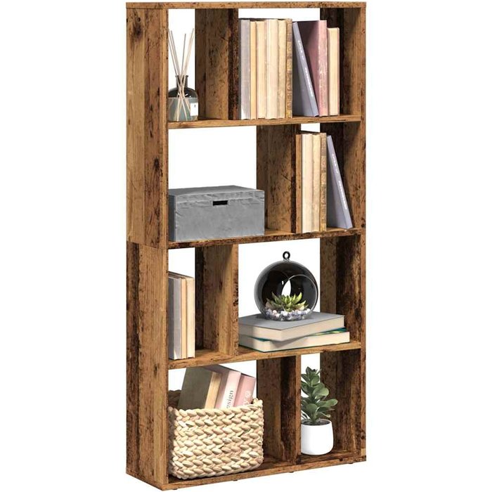 Librería antigua de madera de 60x20x120,5 cm, madera de ingeniería. - pangivo