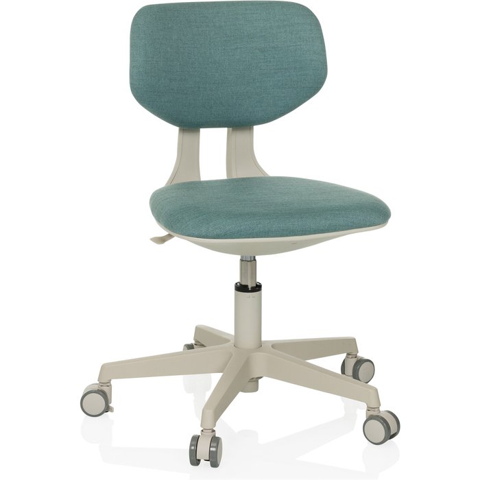 Silla giratoria para niños kiddy classic azul hjh office