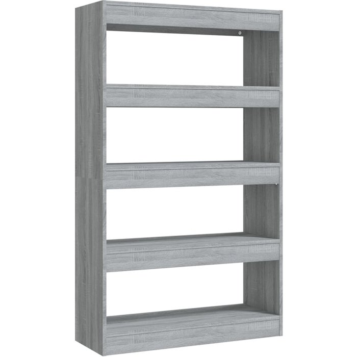 Estantería/divisor madera ingeniería gris sonoma 80x30x135 cm – comfortxl