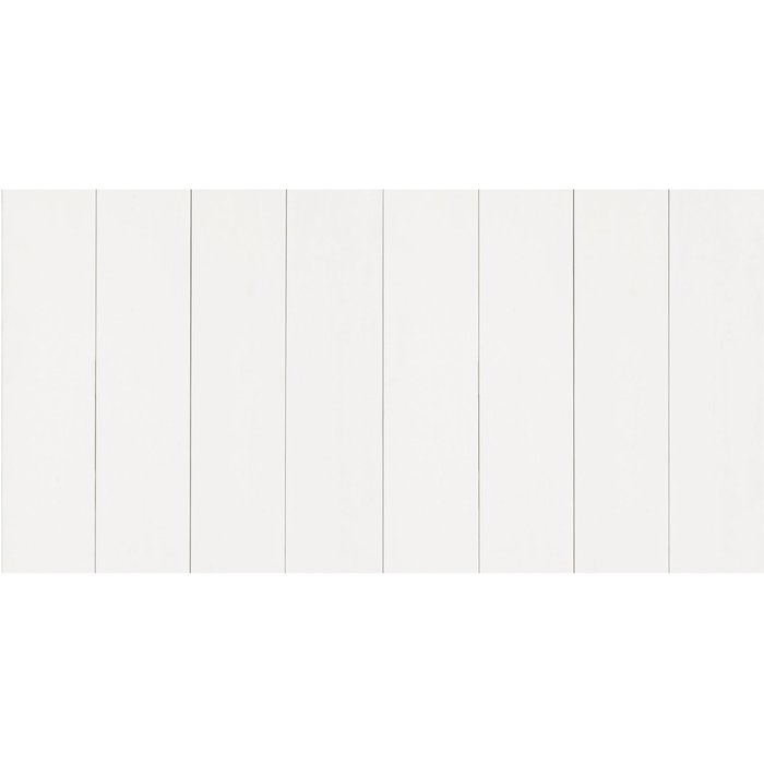 Flandes - cabecero de cama de madera maciza en tono blanco de 80x60cm - decowood