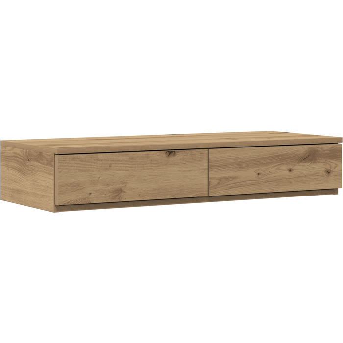 Cajones de cama madera ingeniería roble artisan 90x36,5x16,5 cm cfw47296