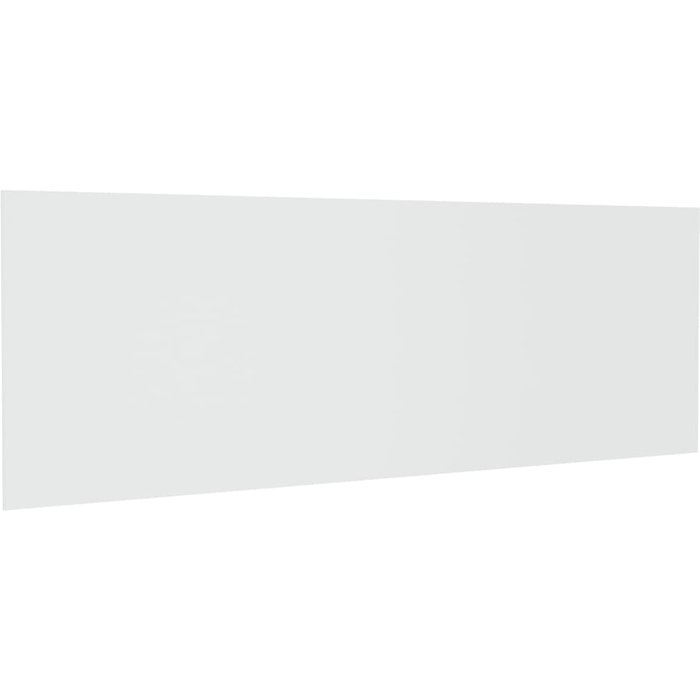 Cabecero plegable de contrachapado blanco 240x1,5x80cm - comfortxl