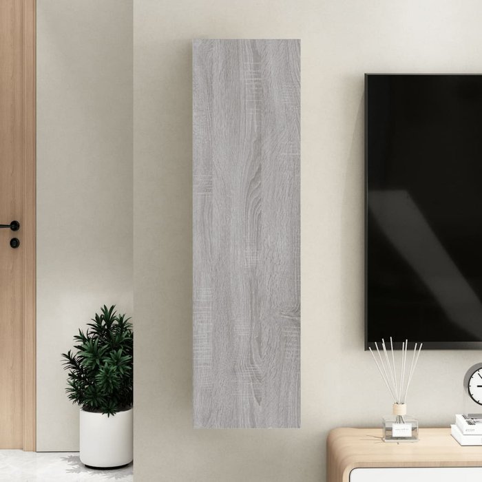 Maison exclusive - mueble para tv de pared gris sonoma 30,5x30x110 cm