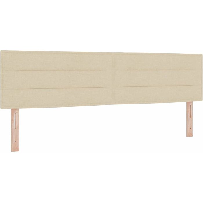 Cabecero cama - mueble cabecero crema 180 cm tela