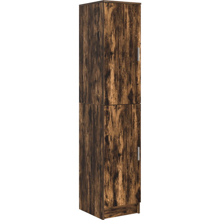 Aparador | gabinete buffet roble ahumado madera elaborada grande cfw712031