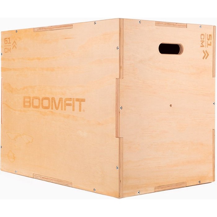 Cajón pliométrico en madera - boomfit