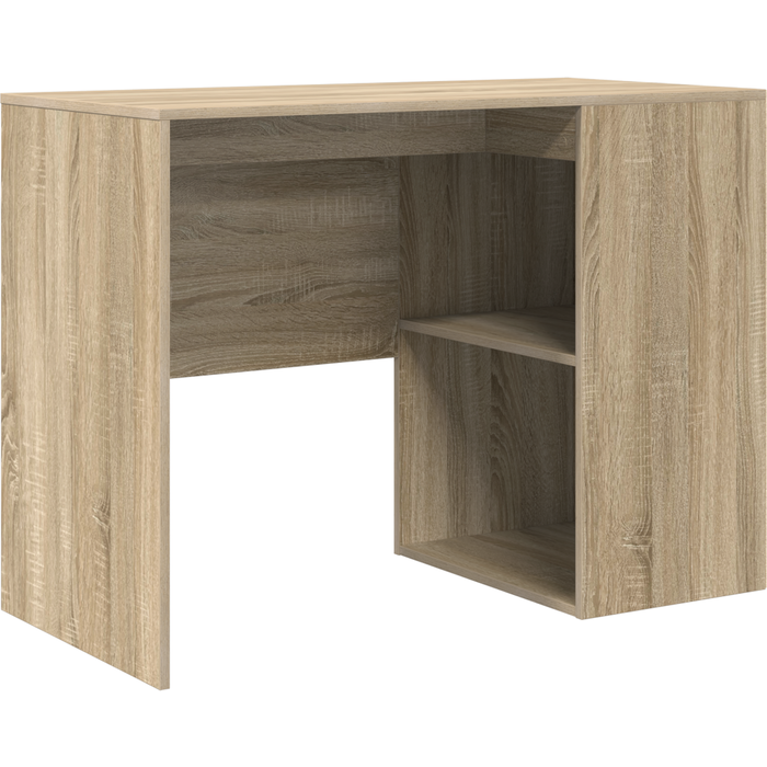 Escritorio de escritura roble de sonoma tablero de partículas cfw51303