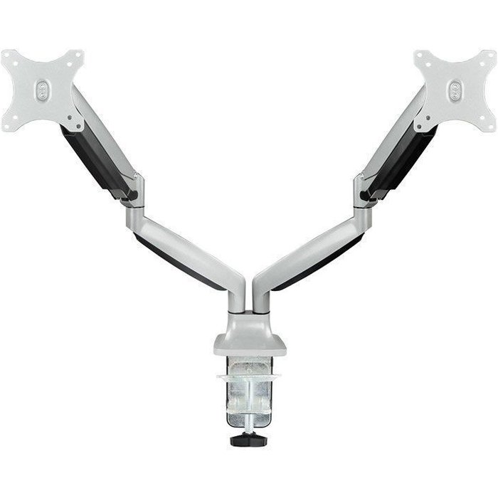 Soporte de mesa con brazos articulados para 2 monitores de 13-32 - tooq