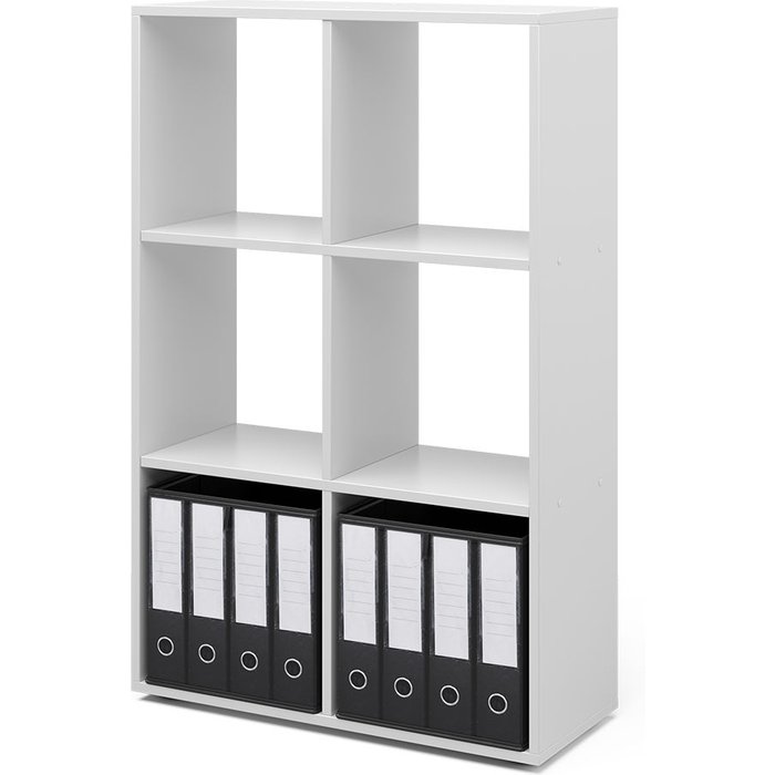 Vicco separador de ambientes , blanco, 72 x 107.8 cm con 2 cajas plegables