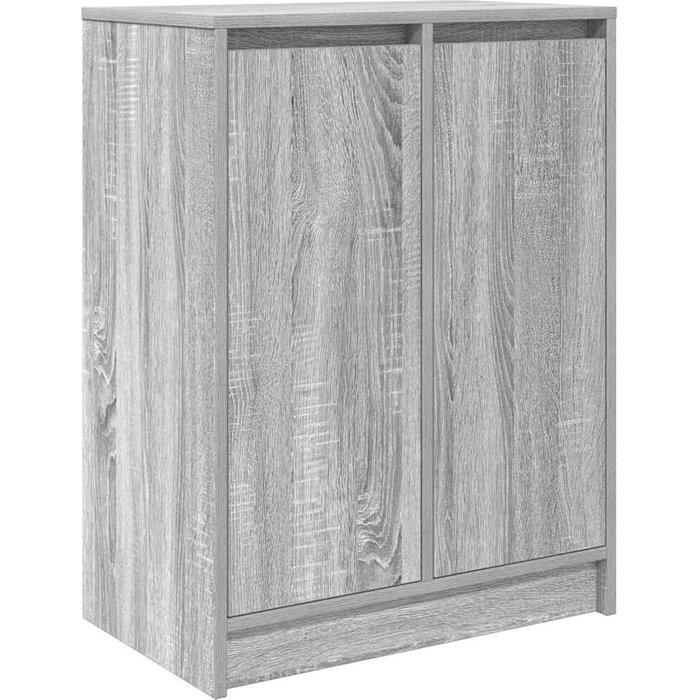 Zapatero gris sonoma 57x34x76 cm madera de ingeniería cfw78478