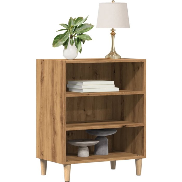 Maison exclusive - aparador de madera de ingeniería roble artisan 57x35x75 cm