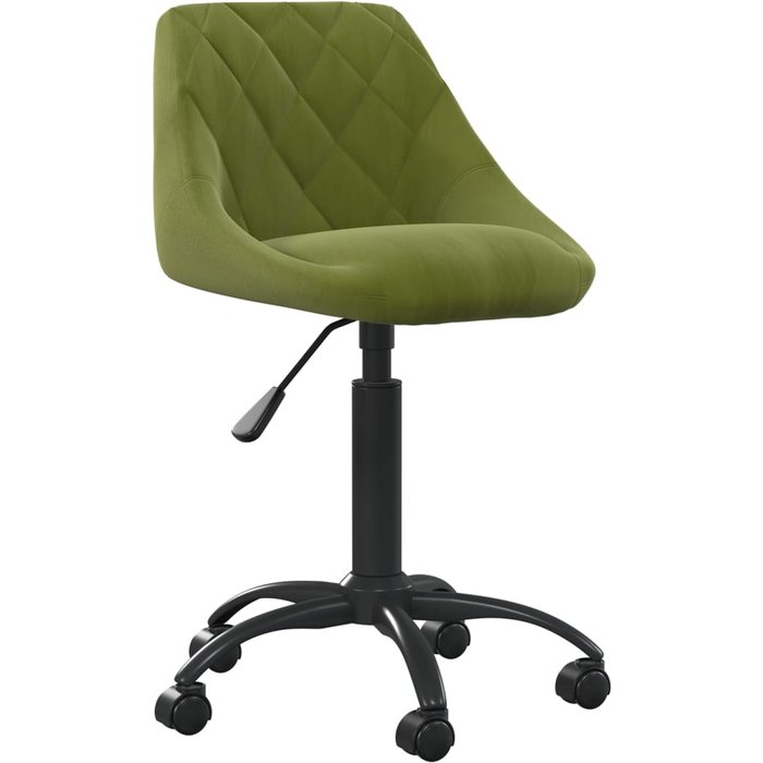 Silla de comedor | silla de cocina de terciopelo verde claro cfw837851